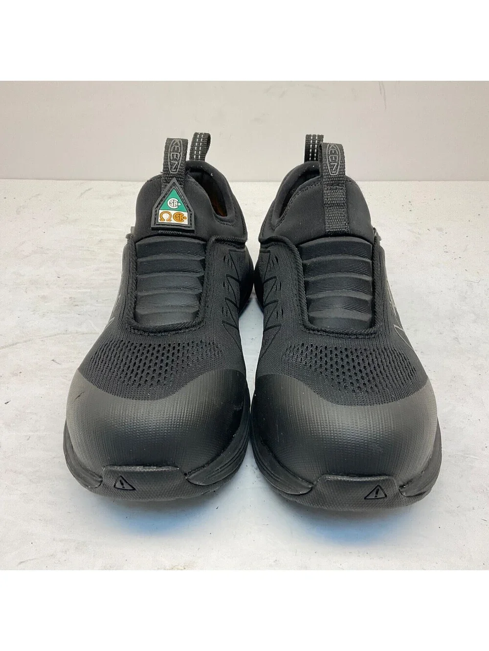 Keen Women's Vista Energy Shift Slip-On Safety Shoes 1026378M Black Size 6M
